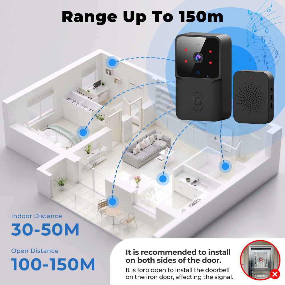 Wireless Smart WiFi Doorbell