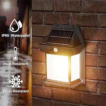 Outdoor Solar Wall Lamp